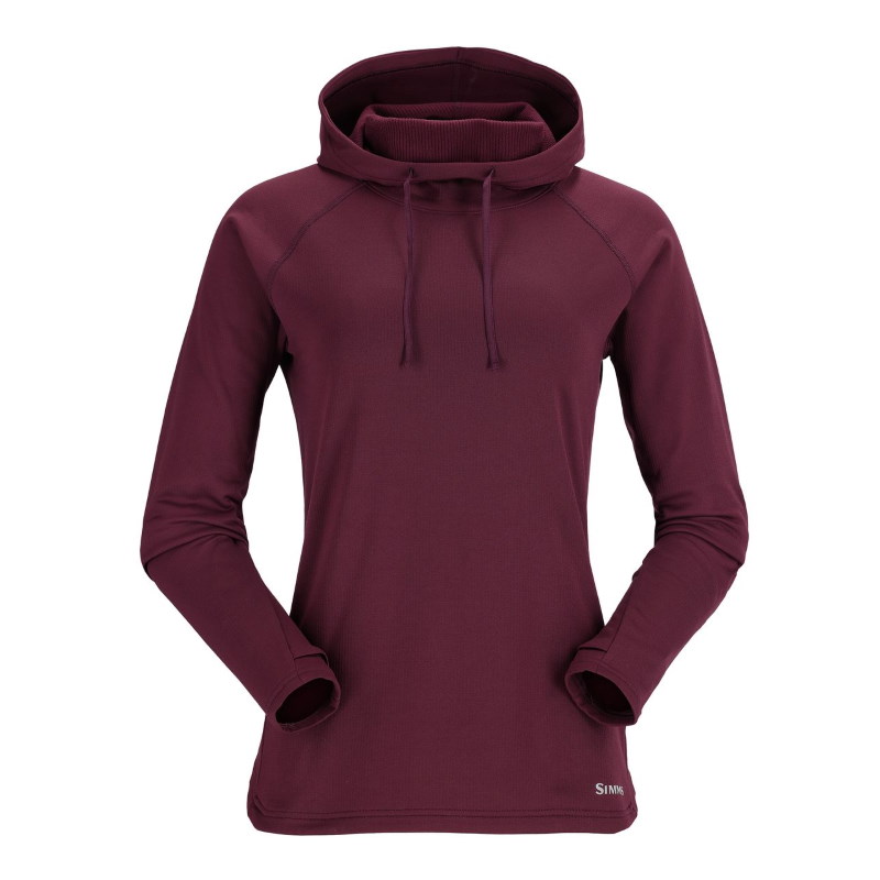 Simms Women's Heavyweight Baselayer H Mulberry L-39917