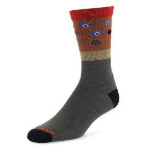 Simms Daily Socks Troutscape M