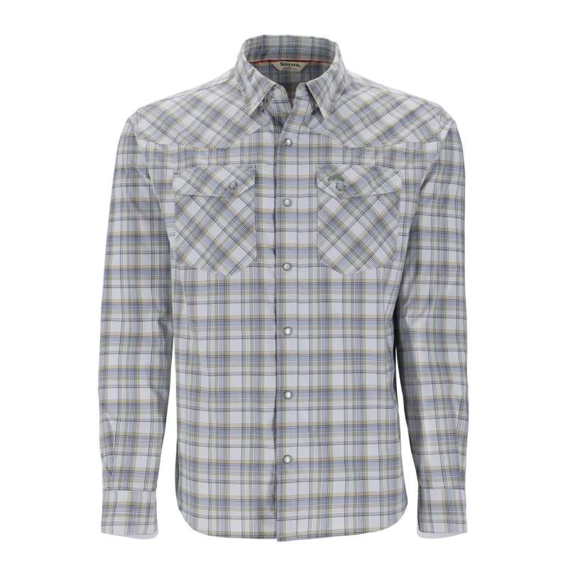Simms Brackett Shirt Sterling Plaid XL-63240
