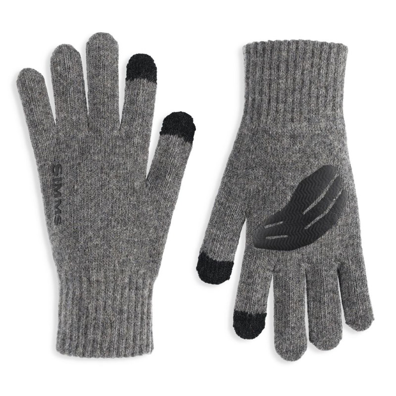 Simms Wool Full Finger Glove Steel S/M-38115