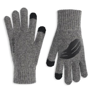 Simms Wool Full Finger Glove Steel L/XL