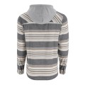 Simms Santee Flannel Hoody Black/Slate Blanket S-62319