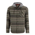 Simms Santee Flannel Hoody Hickory/Dolomite S-62325