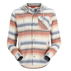 Simms Santee Flannel Hoody Multicolored Stripe XL