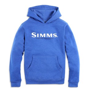 Simms Kid's Simms Logo Hoody Royal S