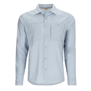 Simms Challenger Shirt Steel Blue M