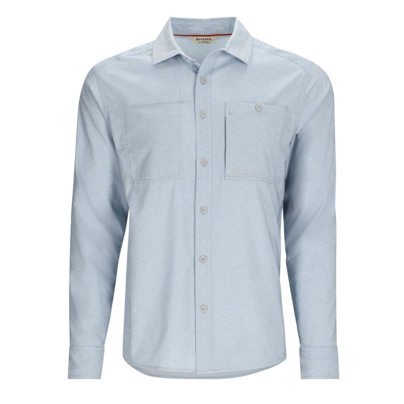Simms Challenger Shirt Steel Blue 3XL-56544