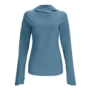 Simms Wms BugStopper SolarFlex Hoody Neptune XL