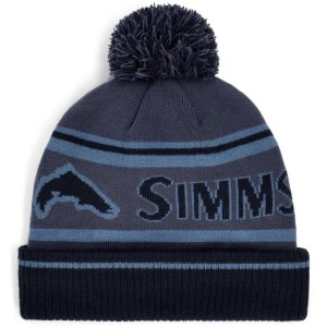 Simms Tip-Up Pom Beanie Huckleberry 