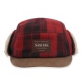 Simms Coldweather Cap Red Buffalo Plaid L/XL-56769