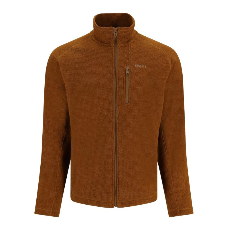 Simms Rivershed Full Zip Cobia Heather XXL-63387