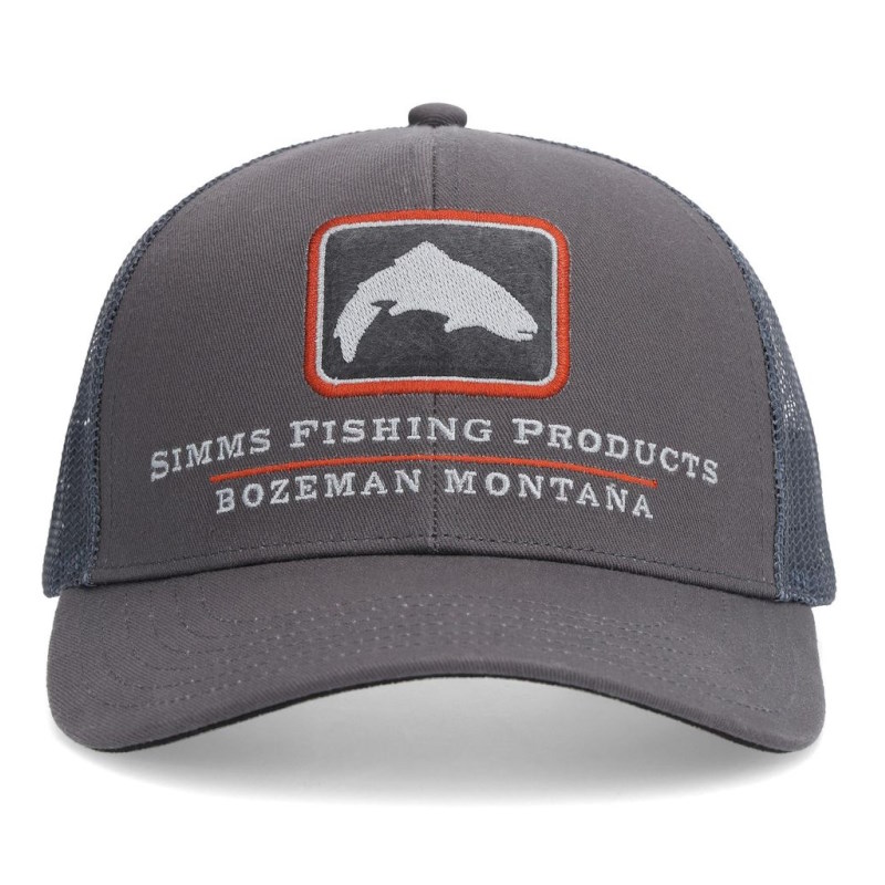 Simms Double Haul Icon Trucker Slate-49042