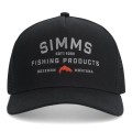 Simms Double Haul Trucker Black-49045