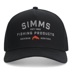 Simms Double Haul Trucker Black