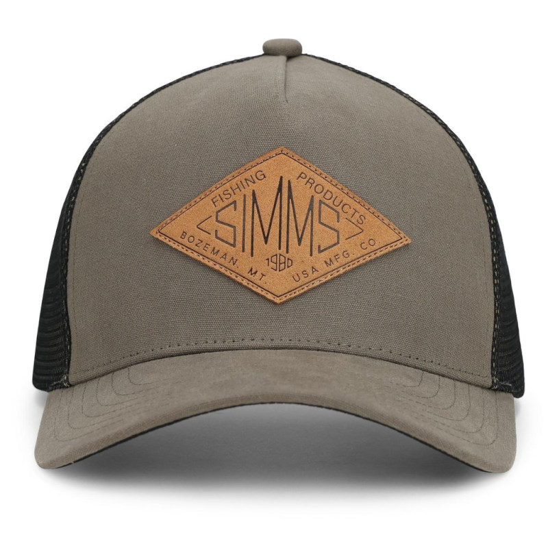 Simms Double Haul Trucker Smokey Olive-51439