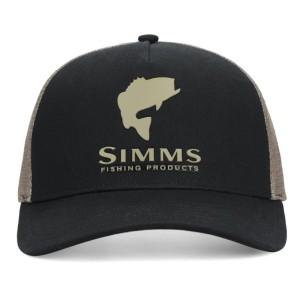 Simms Double Haul Trucker Stone Black
