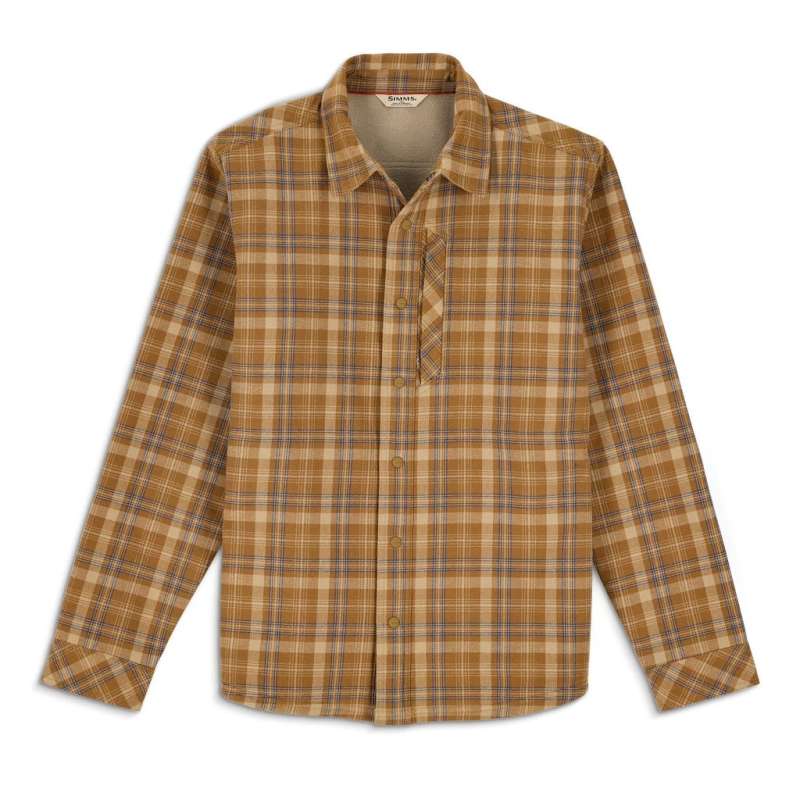 Simms Coldweather Shacket Schooner Bronzeback L-61797