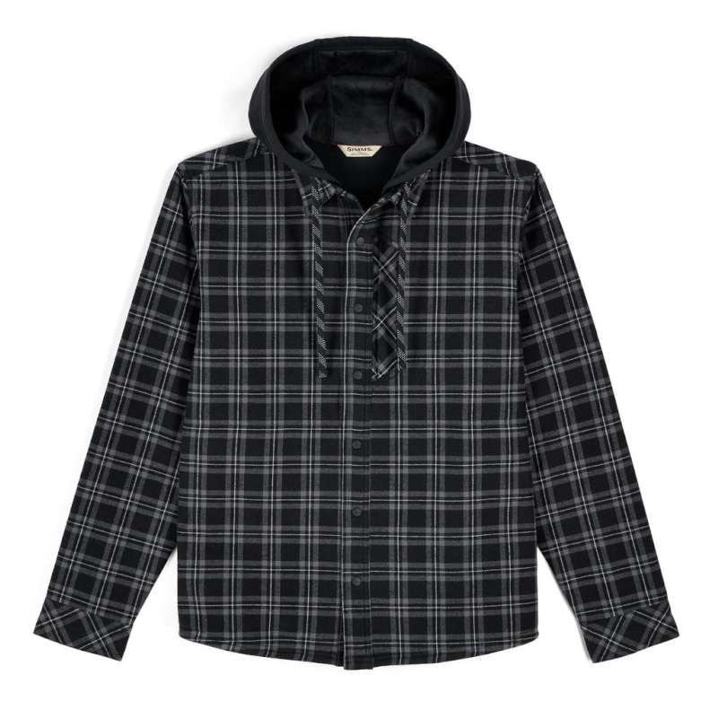 Simms Coldweather Hooded Shacket Wakemup Black XL-61811