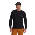 Simms Highline Henley Black S-58641