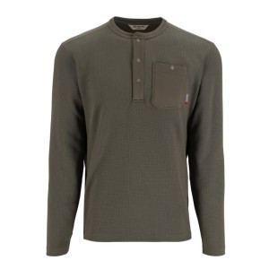 Simms Highline Henley Smokey Olive M