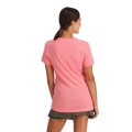 Simms Wms Crew Logo T-Shirt Watermelon Heather L-63679