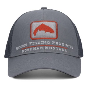 Simms Single Haul Small Fit Trucker Gunmetal