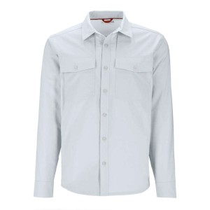 Simms No-See-Um Bugstopper Shirt Bimini Blue M