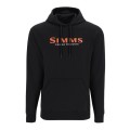 Simms Logo Hoody Black XXL-58838