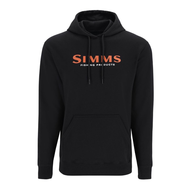 Simms Logo Hoody Black 3XL-58849