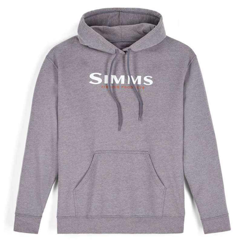 Simms Logo Hoody Grey Heather XXL-60847