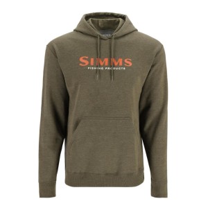 Simms Logo Hoody Military Heather 3XL