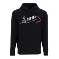 Simms Hook and Loop Hoody Black 3XL-62144