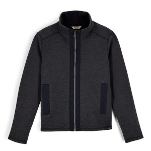 Simms Women's Harbor Fleece Black Heather L