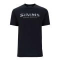 Simms Shroud Fill Logo T-Shirt Black S-62357