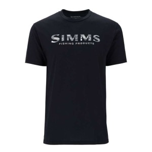 Simms Shroud Fill Logo T-Shirt Black 3XL