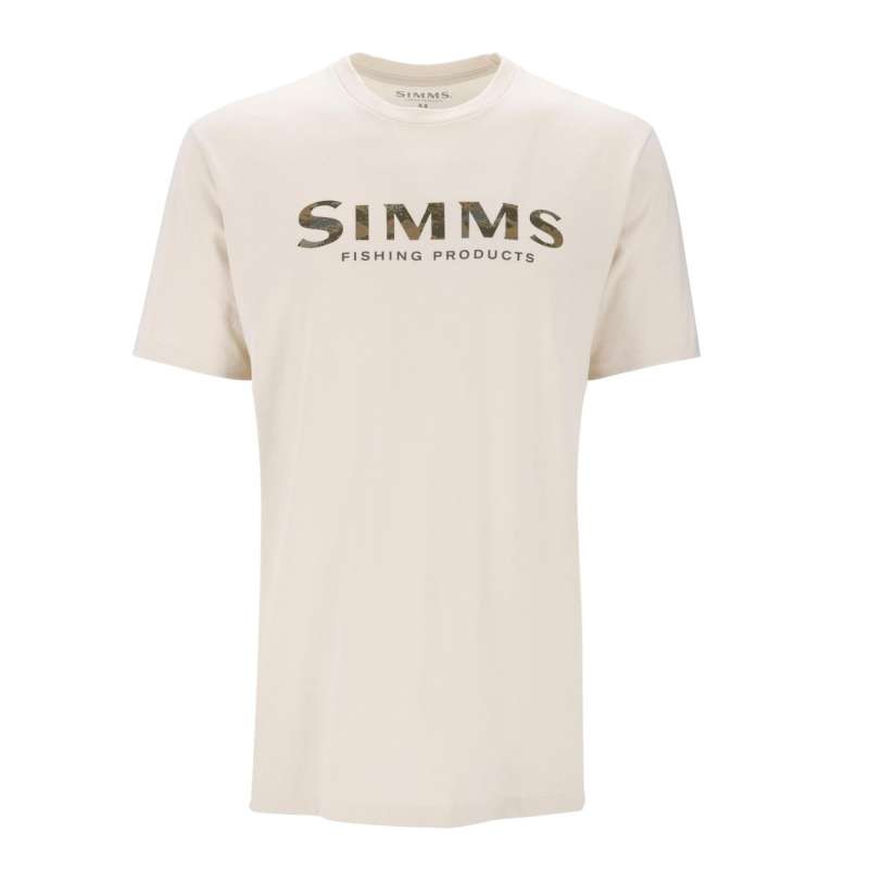 Simms Shroud Fill Logo T-Shirt Natural M-62370