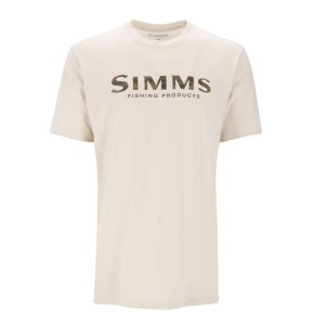 Simms Shroud Fill Logo T-Shirt Natural 3XL