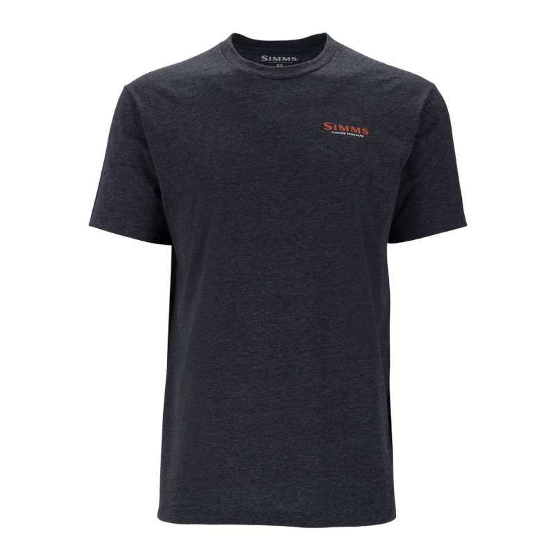 Simms Let It Fly T-Shirt Charcoal Heather S-63869