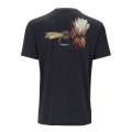 Simms Let It Fly T-Shirt Charcoal Heather S-63868