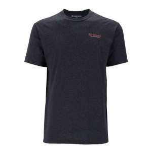 Simms Let It Fly T-Shirt Charcoal Heather XXL