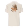 Simms Let It Fly T-Shirt Natural S-63880