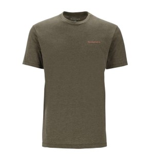 Simms Let It Fly T-Shirt Military Heather 3XL