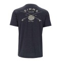 Simms Classic Tackle T-Shirt Navy Heather L-63853