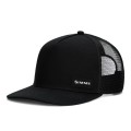 Simms High Crown Flatbill Black -60731