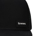 Simms High Crown Flatbill Black -60729