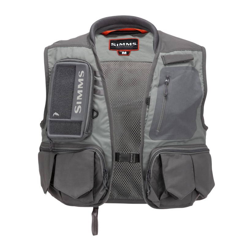 Simms Freestone Vest Pewter L-59394