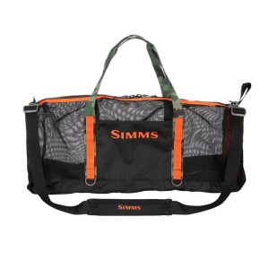 Simms Challenger Mesh Duffel-60L Black