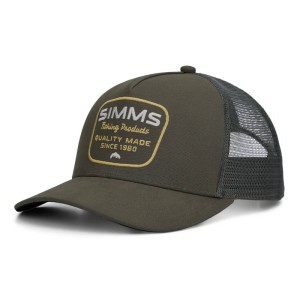 Simms Double Haul Trucker Loden Stamp Lockup