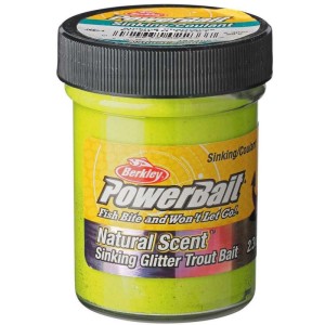 Berkley Ciasto PowerBait Natural Chartreuse Tonące