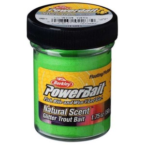 Berkley Ciasto PowerBait Natural Spr.Green Czosnek
